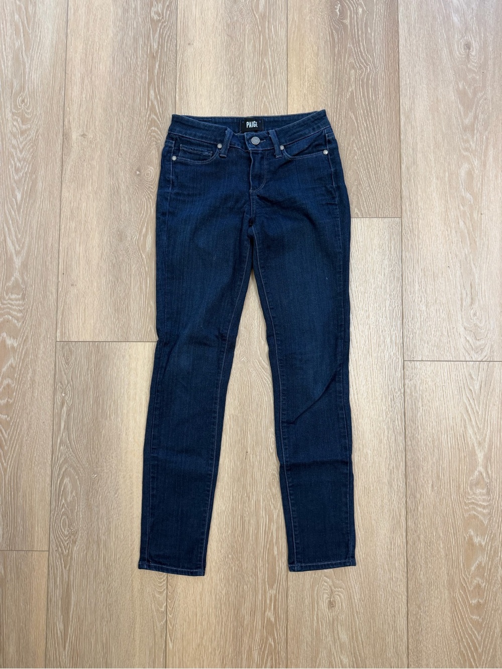 PAIGE Women's Dark Indigo Skinny Jeans